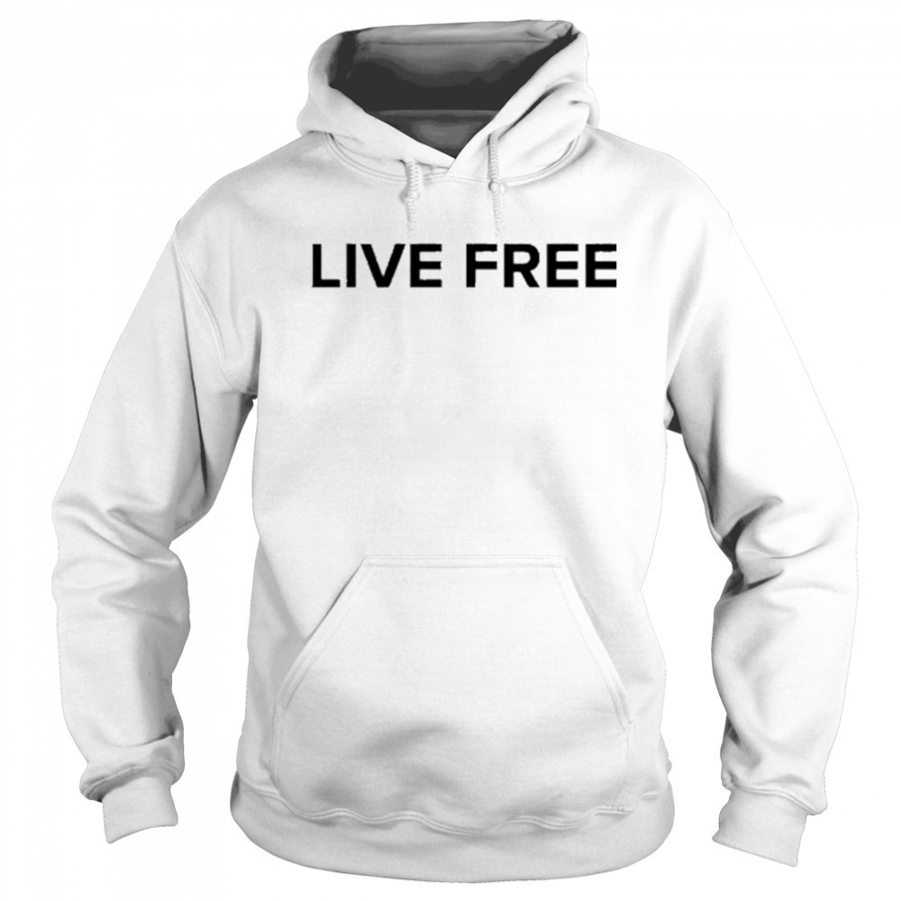 Charlie Kirk Live Free T-shirt Hoodie