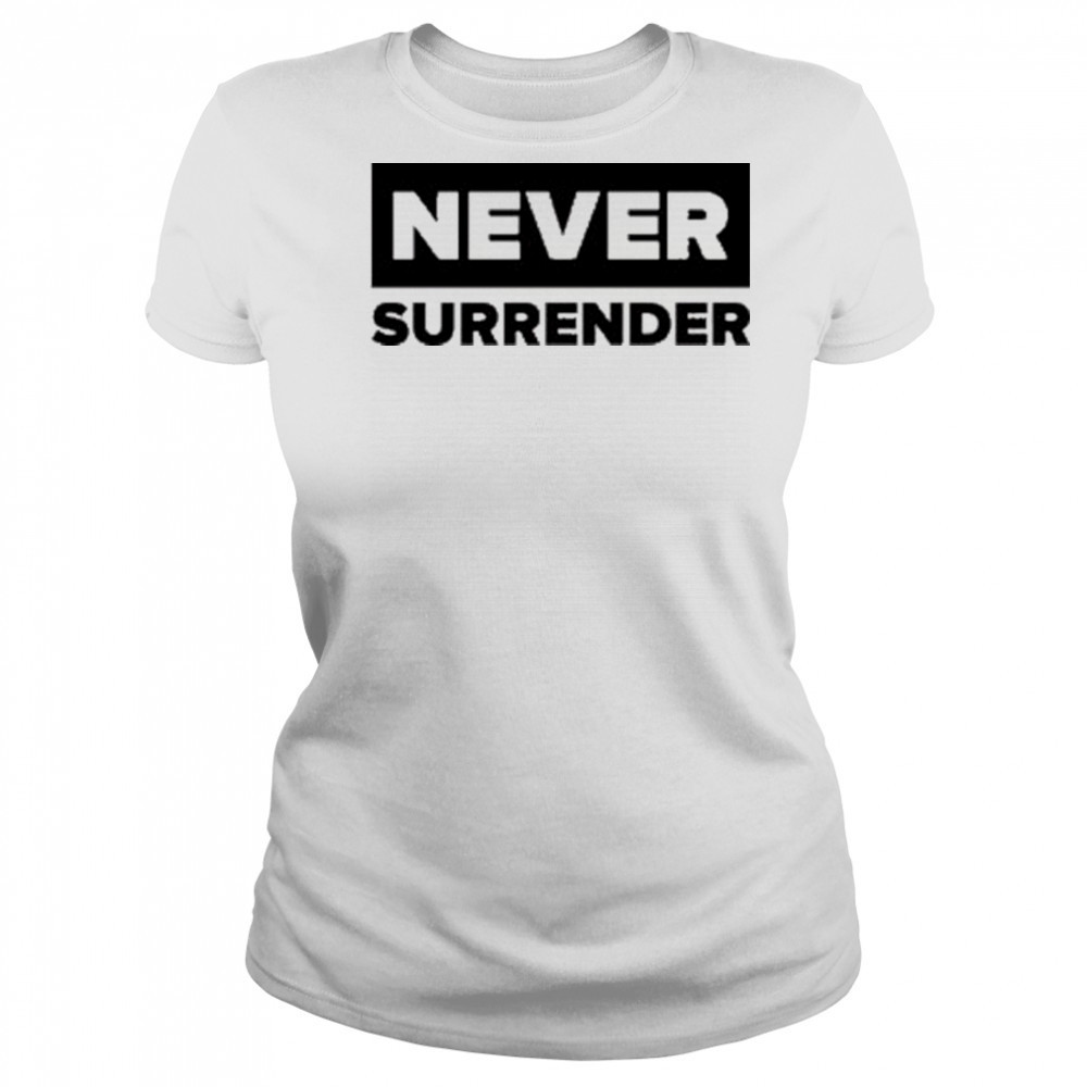 Charlie Kirk Never Surrender T-shirt Women's T-shirt