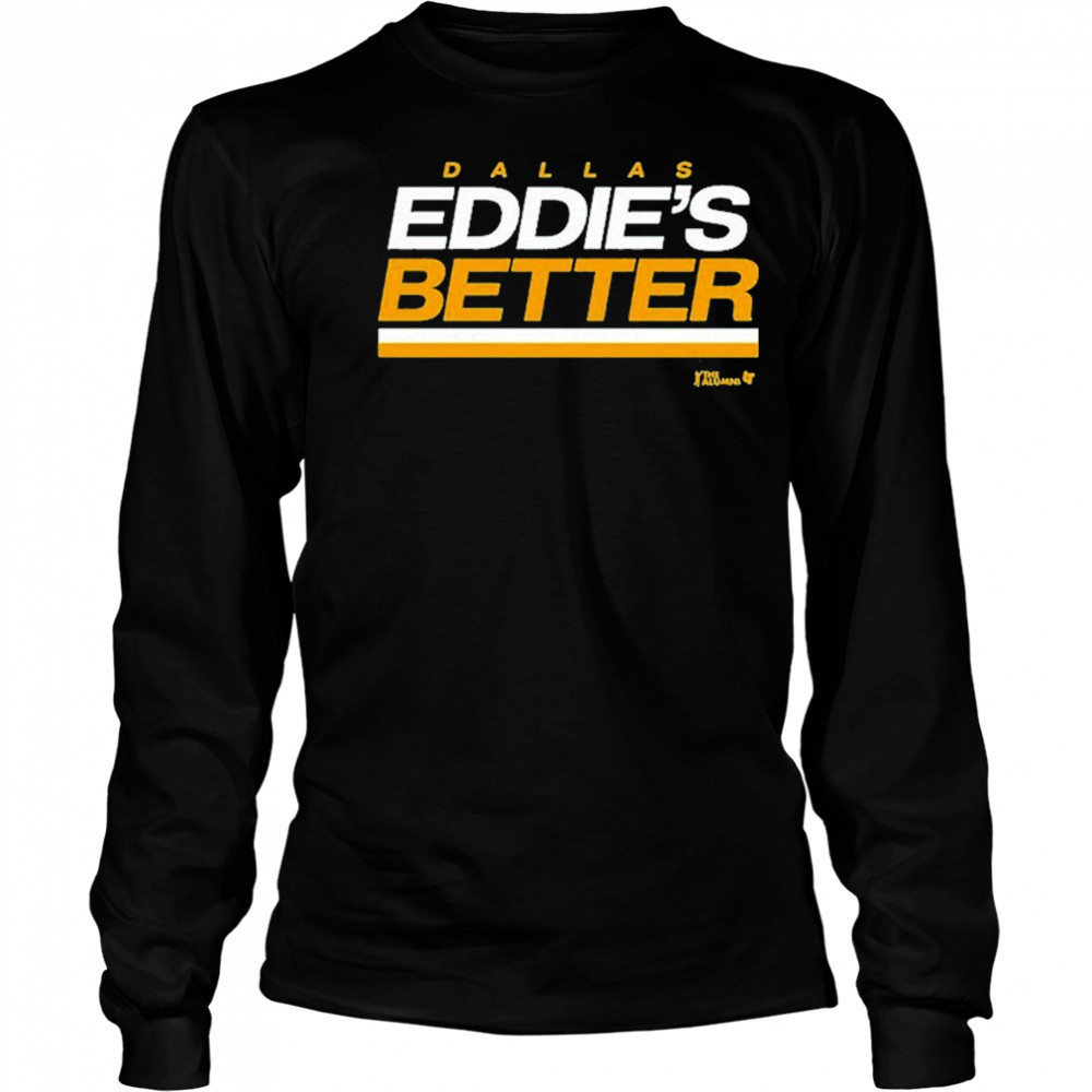 Eddie Belfour Eddie’s Better Dallas Stars T-Shirt Long Sleeved