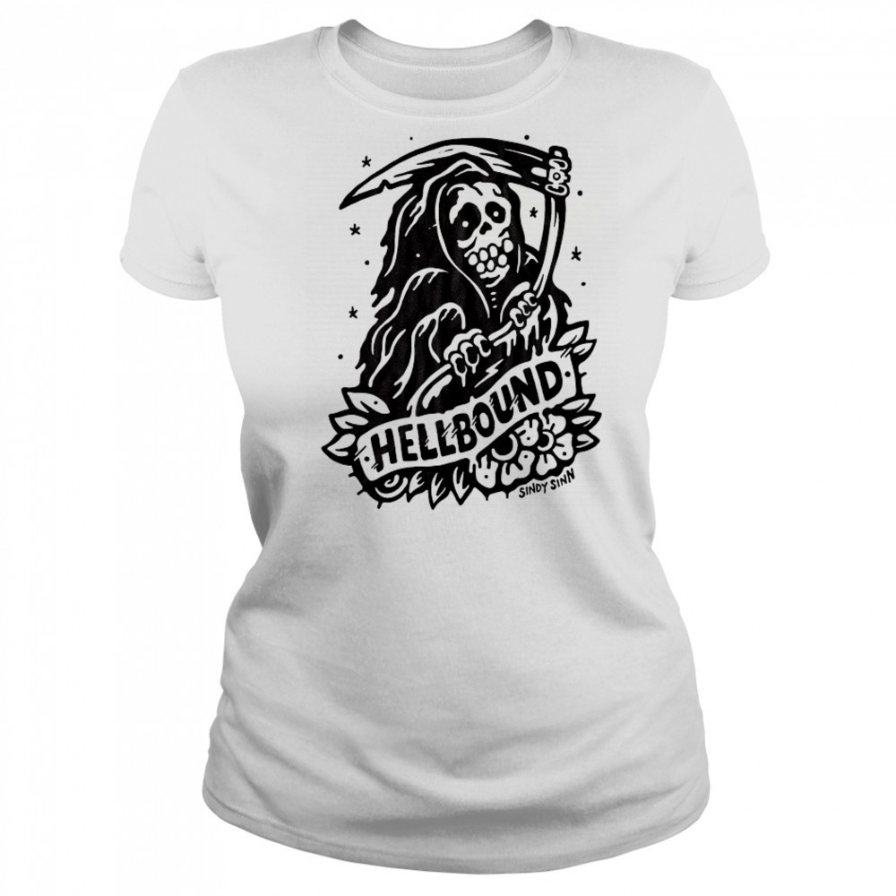 Hellbound Grim Reaper Sindy Sinn T-shirt Women's T-shirt