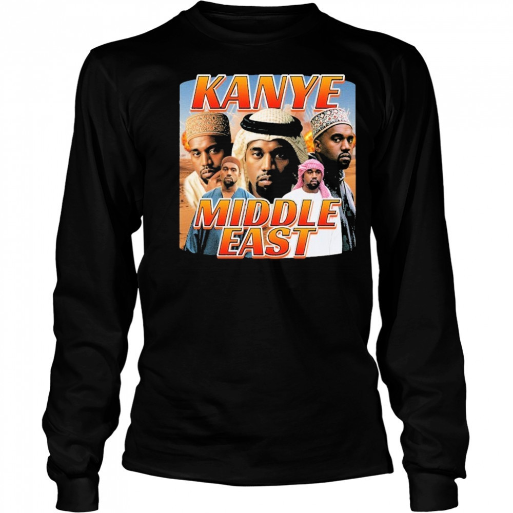 Kanye West Middle East T-shirt Long Sleeved