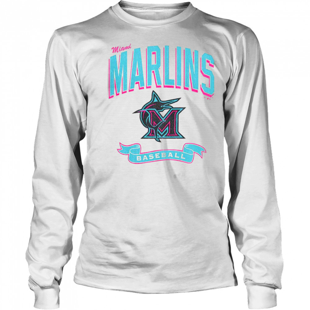Miami Marlins City Connect Prime Play T-Shirt Long Sleeved