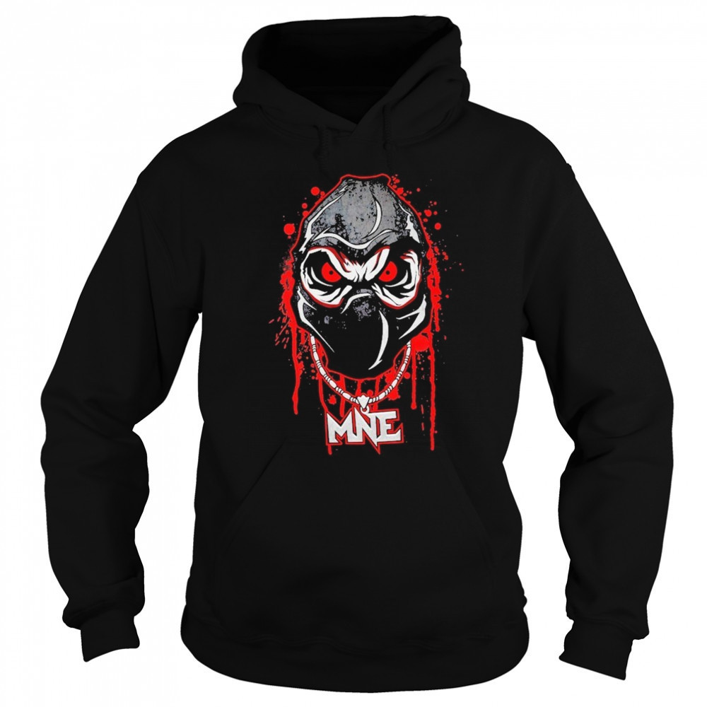 MNE Blood Splatter Ninja T-shirt Hoodie