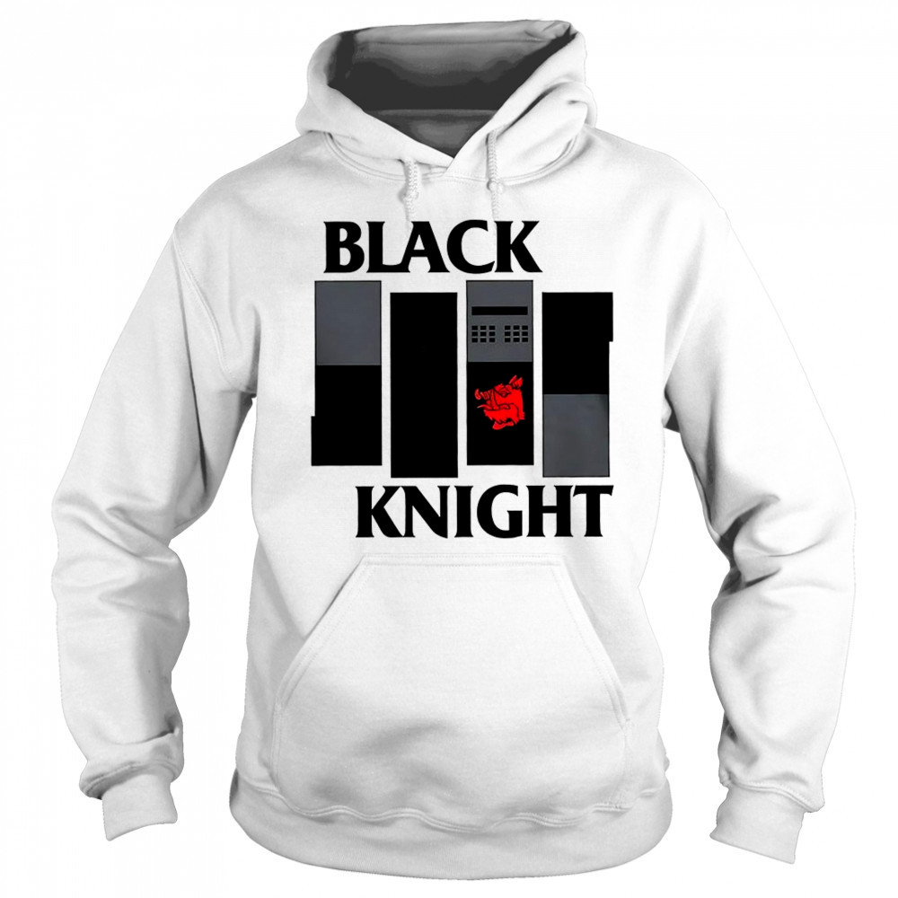 Monty Python and the Holy Grail and the punk rock band black flag black knight band shirt Hoodie