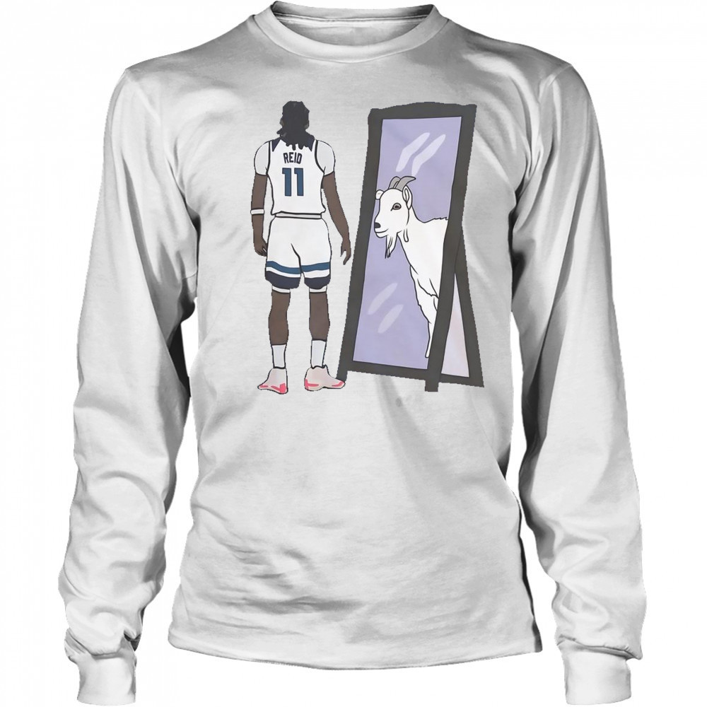 Naz Reid Mirror Goat Minnesota T-Shirt Long Sleeved