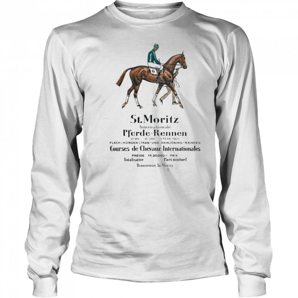 Organic Starboy St Moritz 1924 T-shirt Long Sleeved
