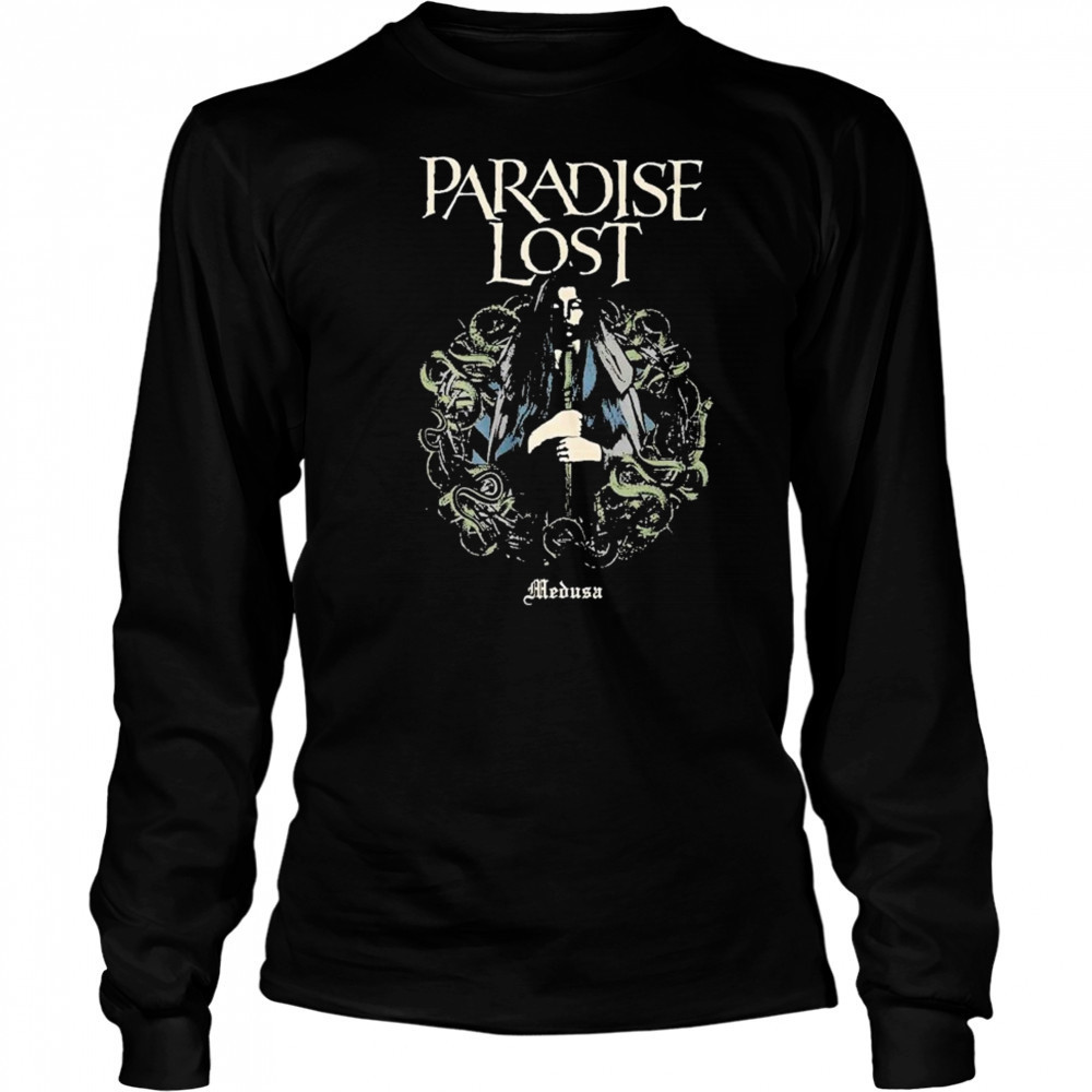 Paradise Lost Medusa Sword T-shirt Long Sleeved