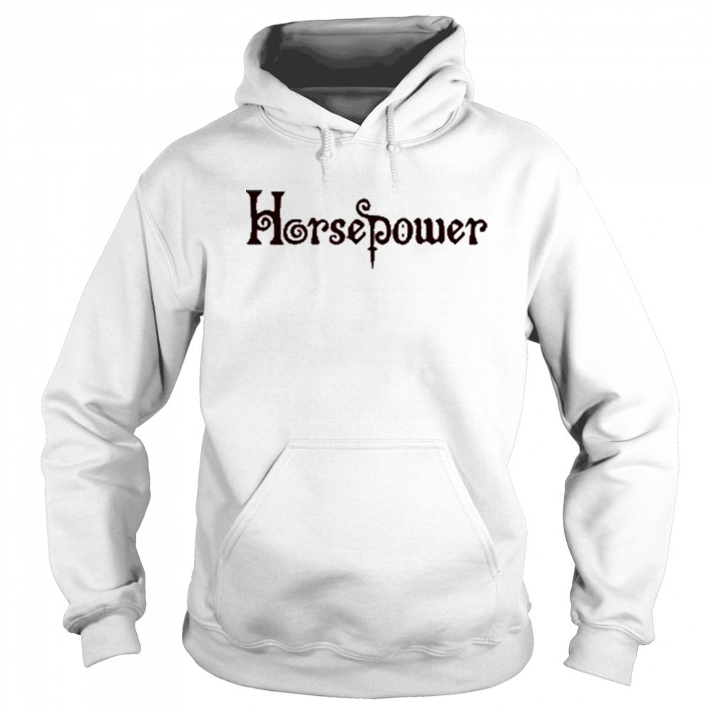 Rose Garden Horsepower Logo T-shirt Hoodie