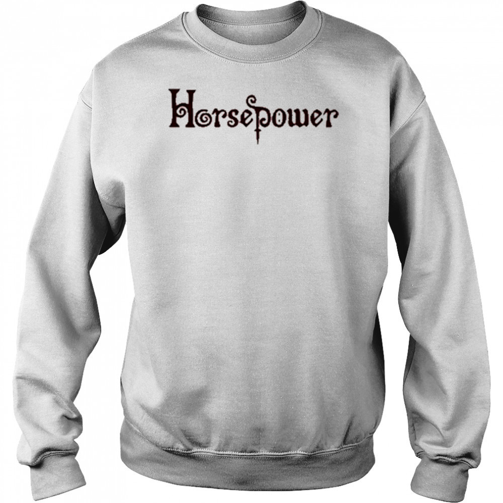 Rose Garden Horsepower Logo T-shirt Sweatshirt
