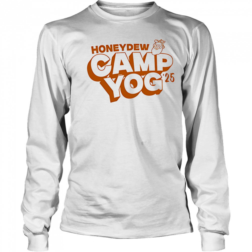 Team Honeydew Camp Yog 2025 shirt Long Sleeved