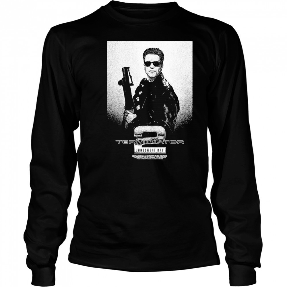 Terminator 2 Judgement Day T-shirt Long Sleeved