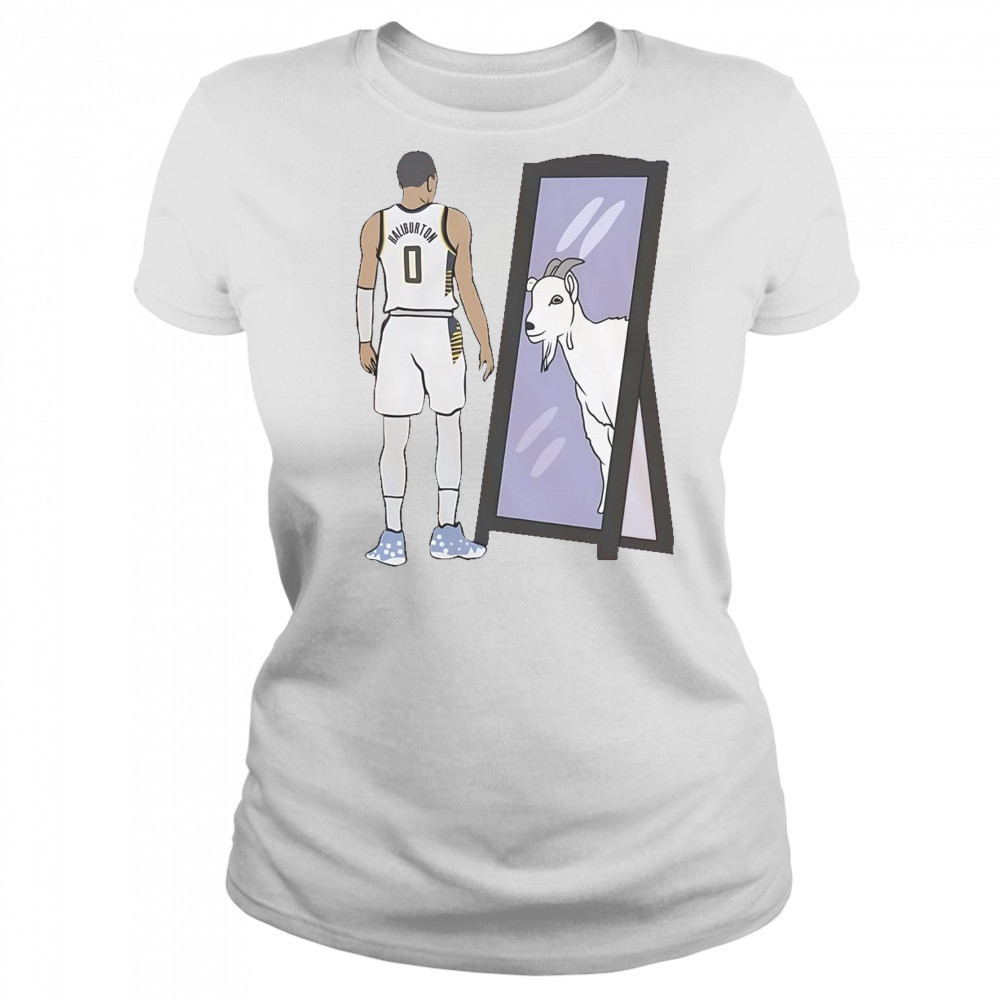 Tyrese Haliburton Mirror Goat Indiana Basketball T-Shirt Women's T-shirt