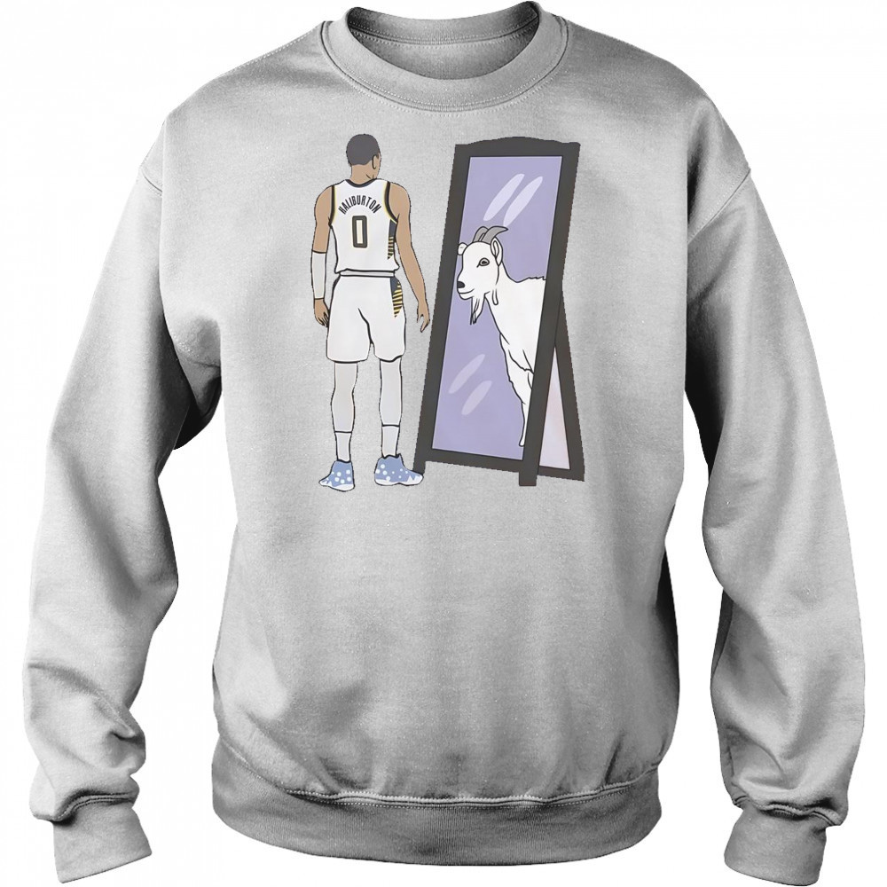 Tyrese Haliburton Mirror Goat Indiana Basketball T-Shirt Sweatshirt