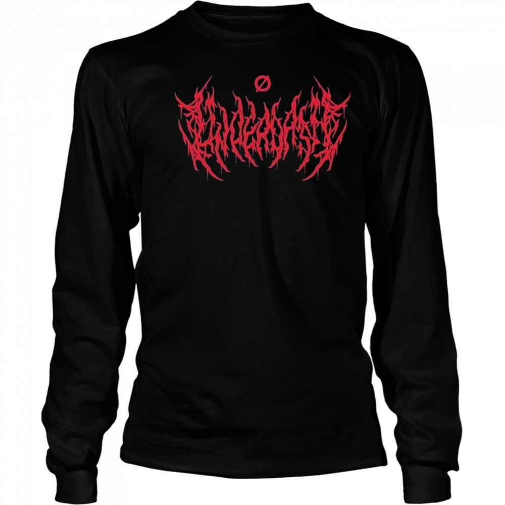 Underoath Metal Logo T-shirt Long Sleeved