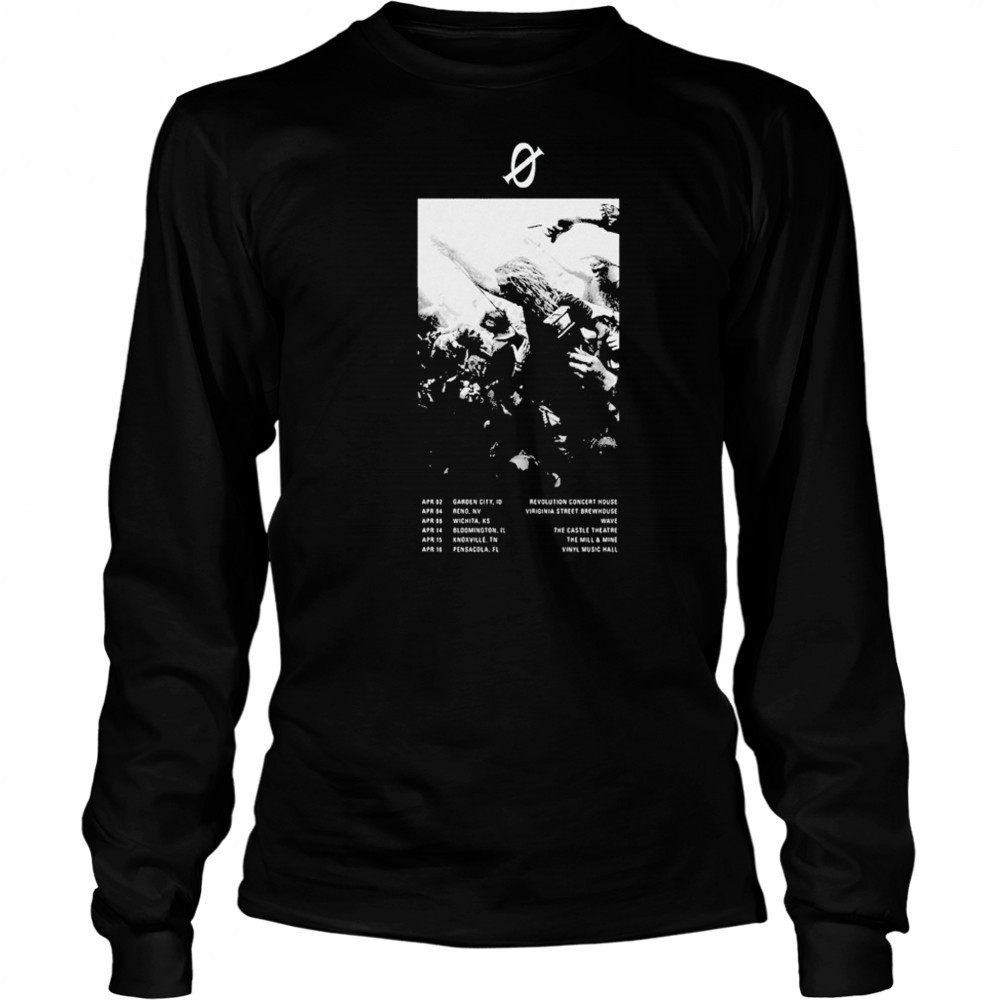 Underoath Spring Tour 2025 T-shirt Long Sleeved