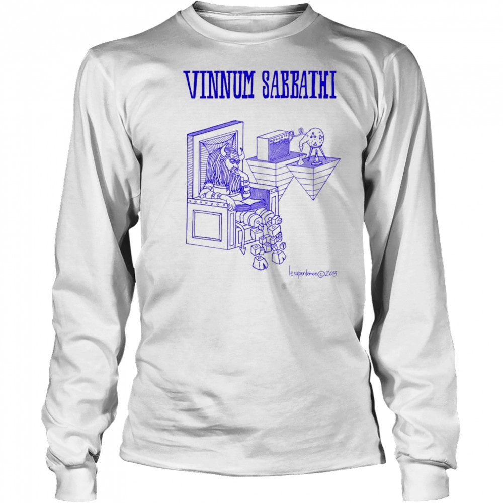Vinnum Sabbathi The Alchemist T-shirt Long Sleeved