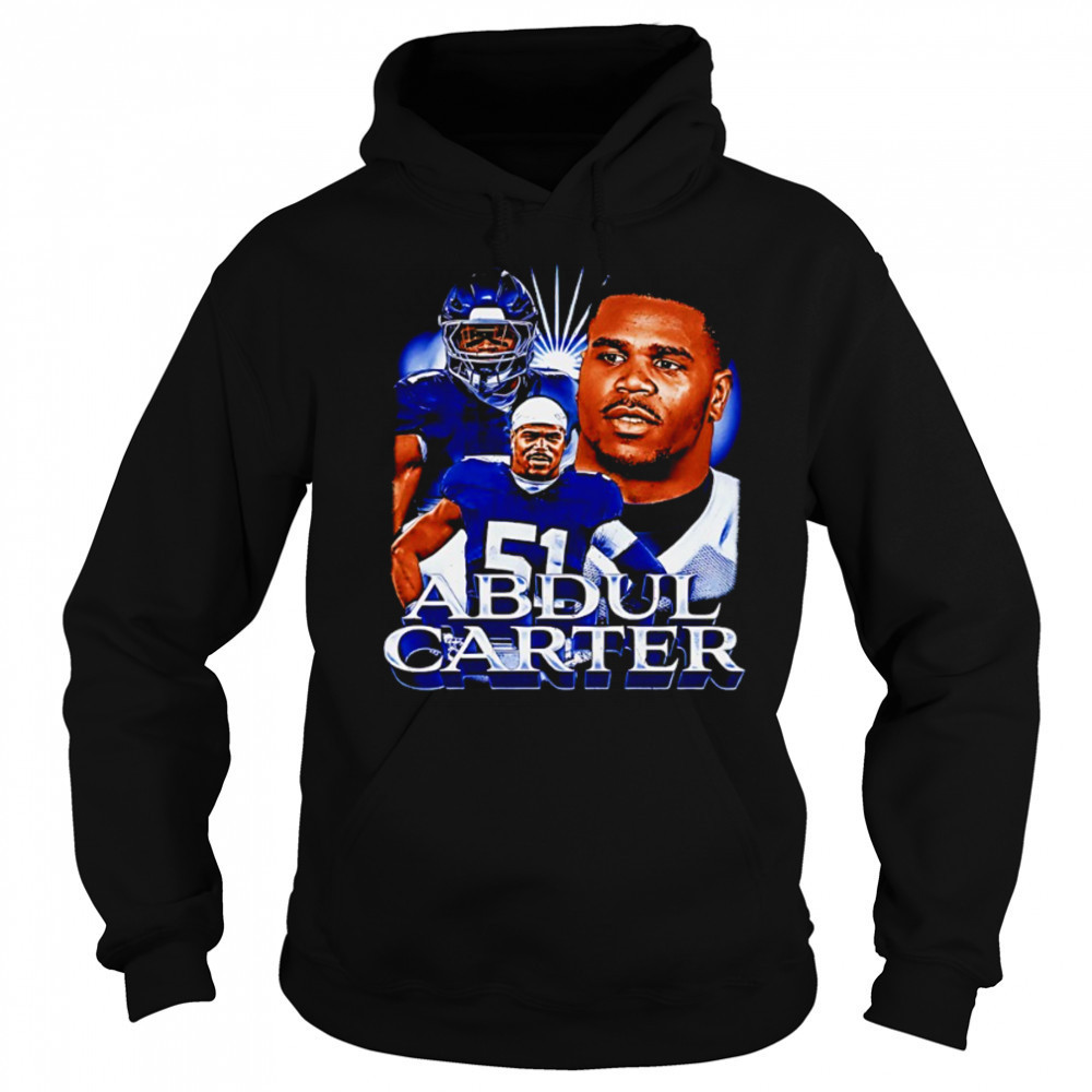 Abdul Carter New York Giants graphic vintage sports shirt Hoodie