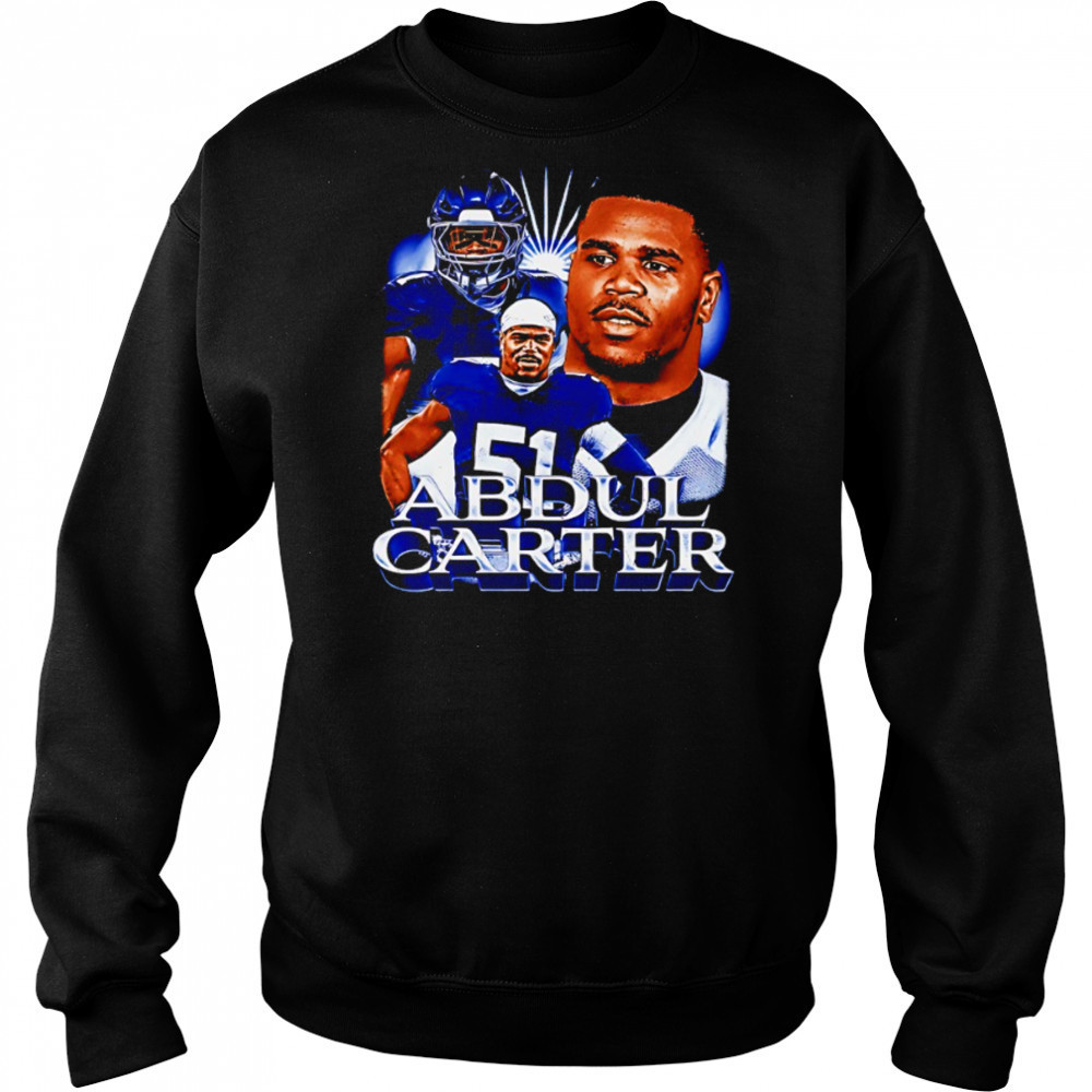 Abdul Carter New York Giants graphic vintage sports shirt Sweatshirt