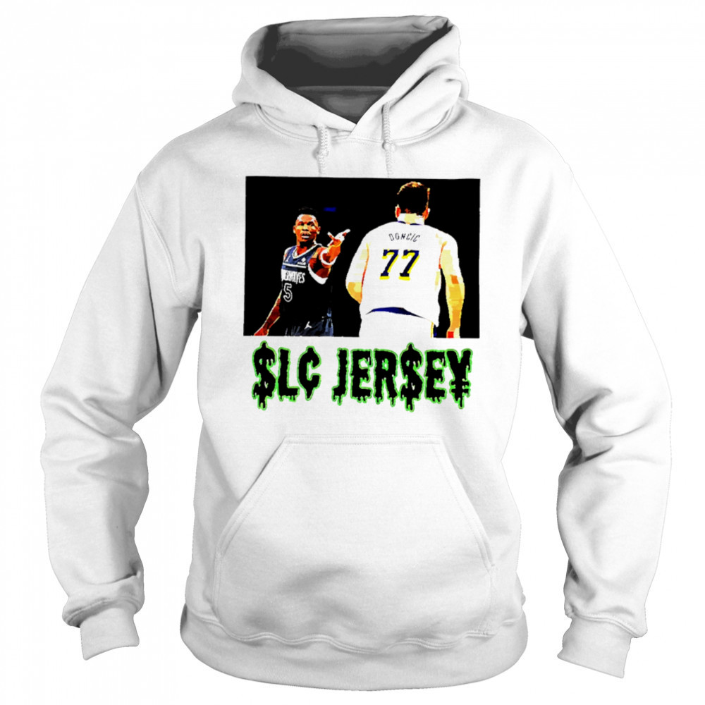 Ae Celly Anthony Edwards Gestures Towards Luka shirt Hoodie