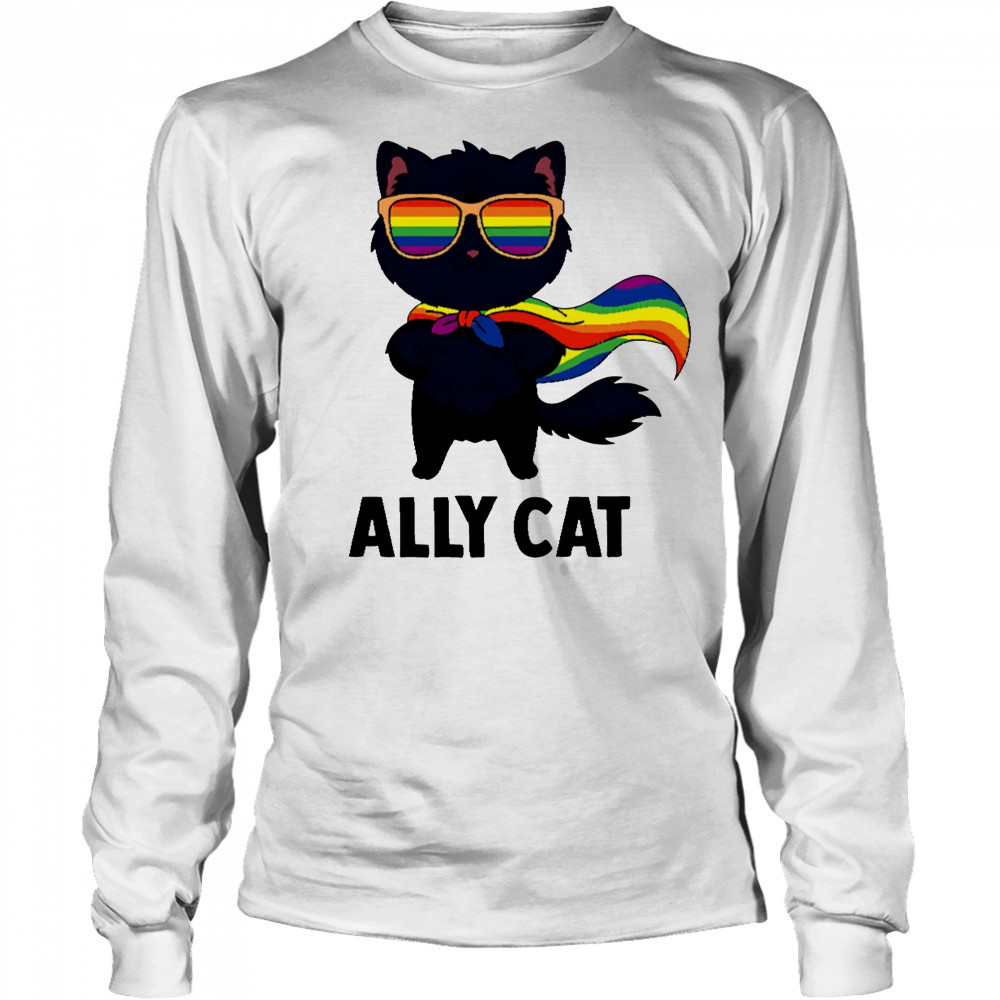 Ally Cat shirt Long Sleeved