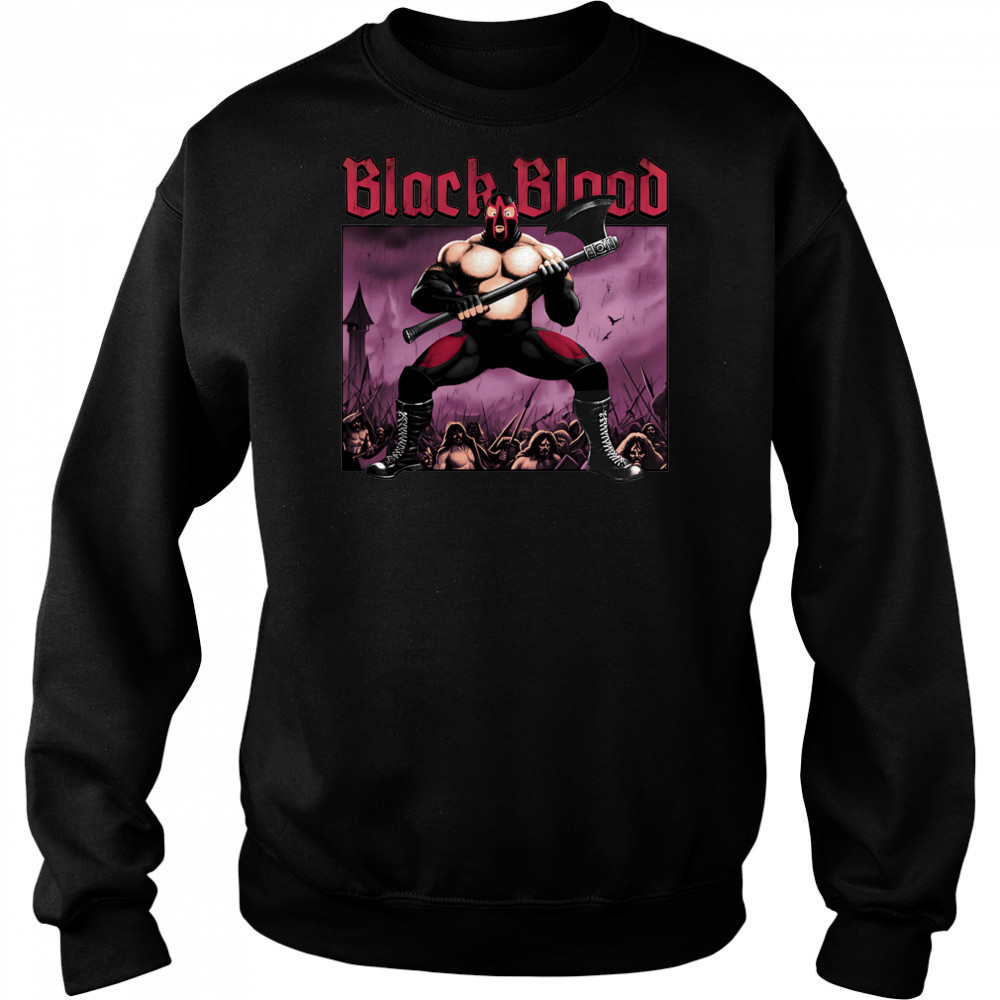 Black blood shirt Sweatshirt