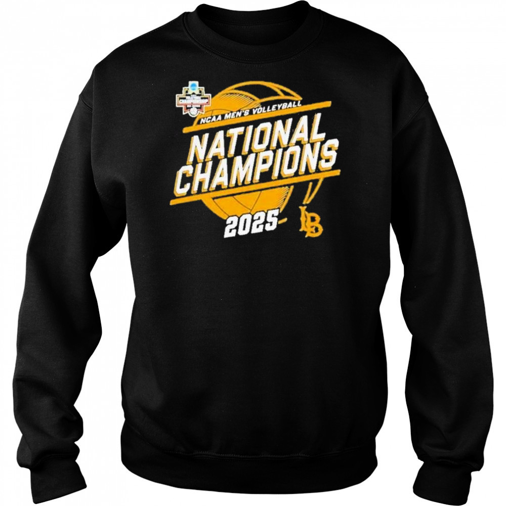 Cal State Long Beach The Beach Champion 2025 Ncaa Men’s Volleyball National Champions Shirts Sweatshirt