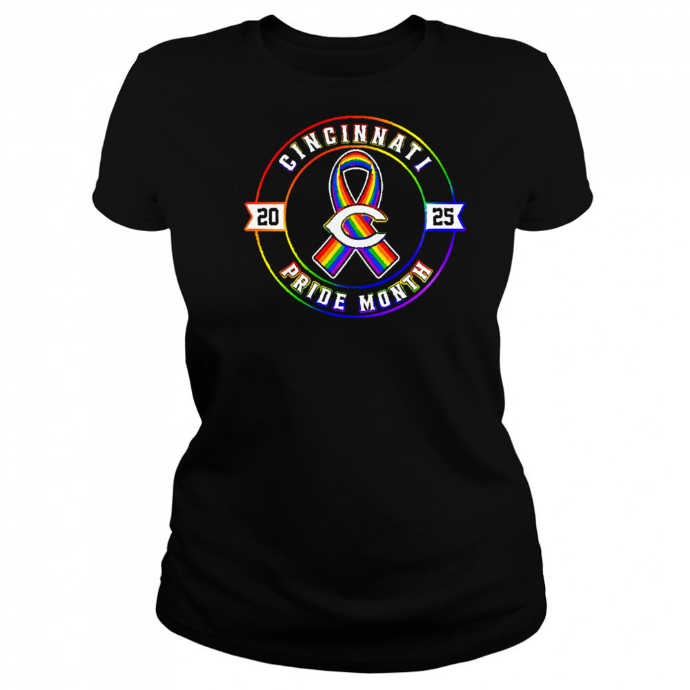Cincinnati Reds Pride Month 2025 shirt Women's T-shirt