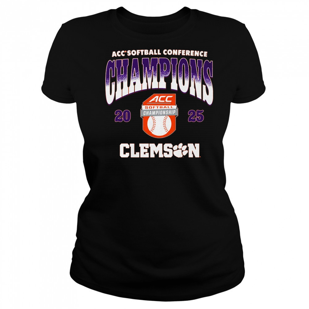 Clemson Tigers ACC Softball Conference Tournament Champions Retro 2025 t-shirt Women's T-shirt