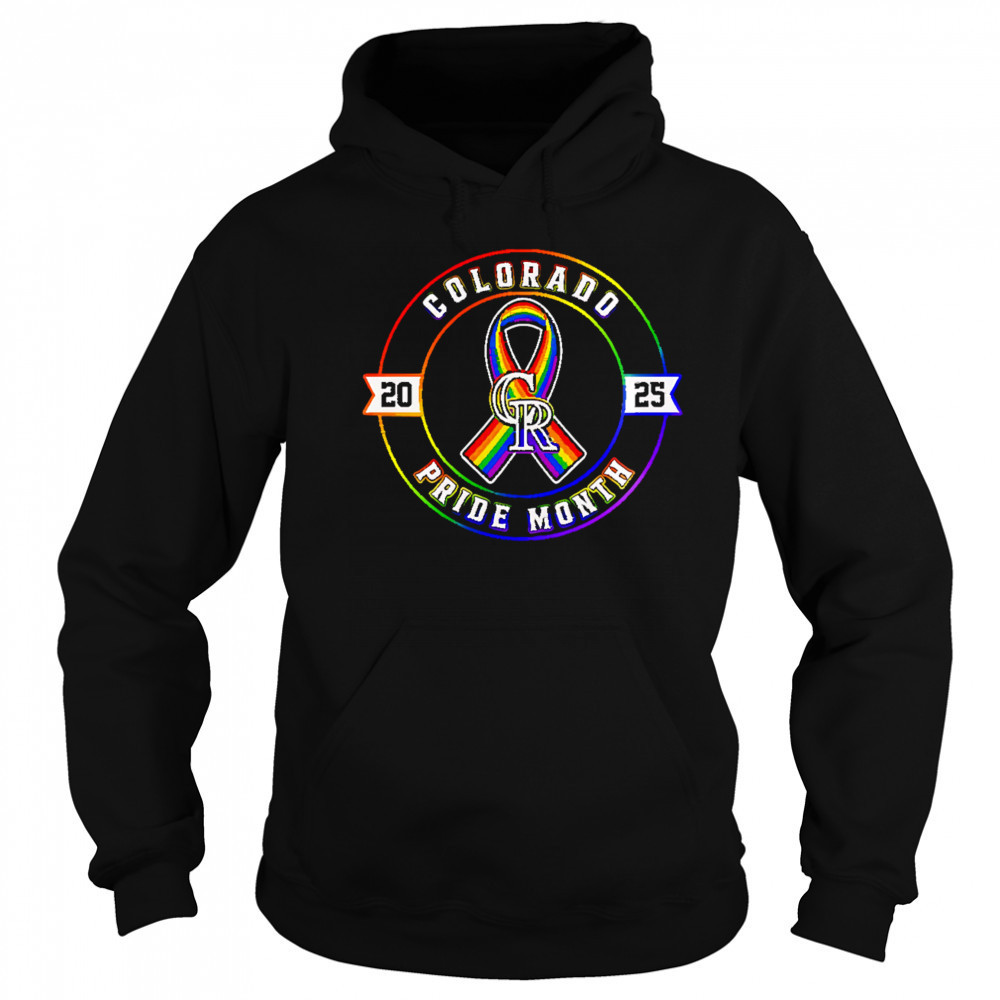 Colorado Rockies Pride Month 2025 shirt Hoodie