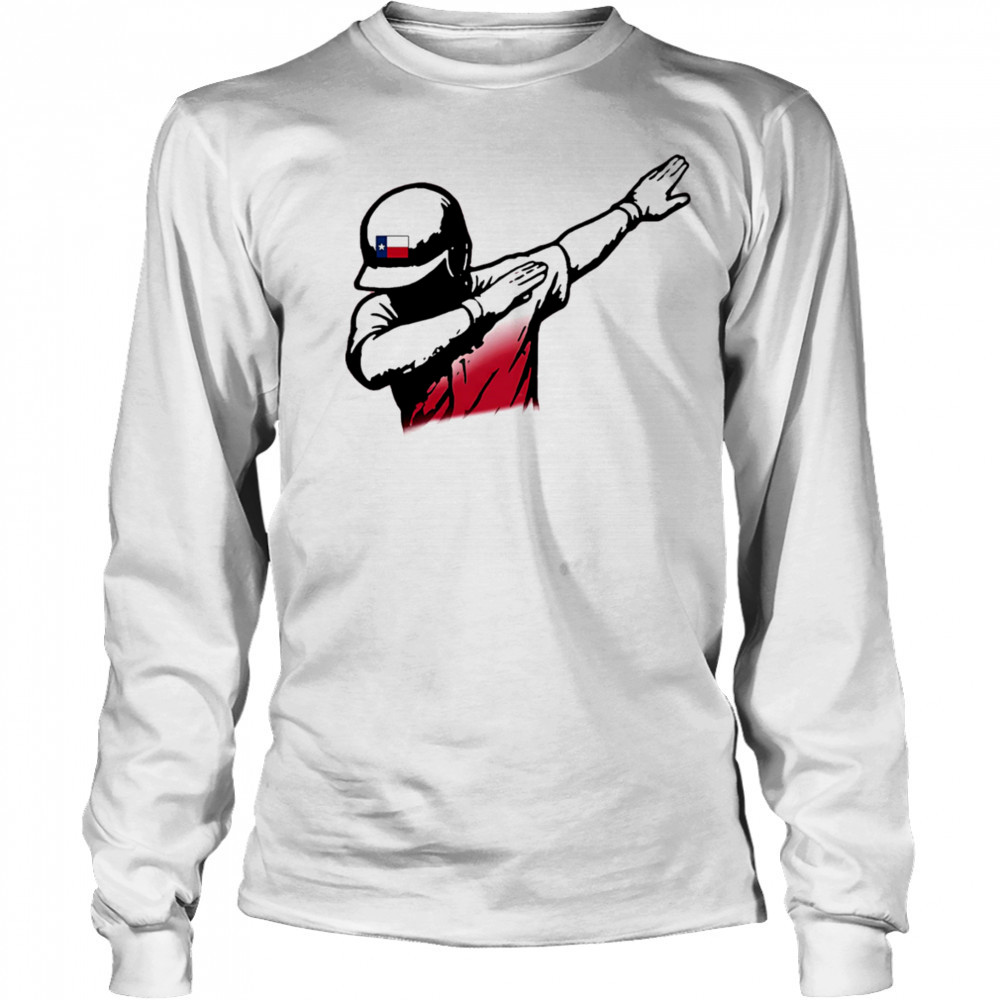 Dab in the heart of Texas shirt Long Sleeved