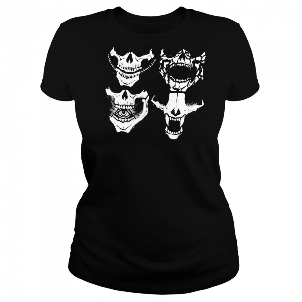 Darkstate Logo Skull Mask WWE 2025 t-shirt Women's T-shirt