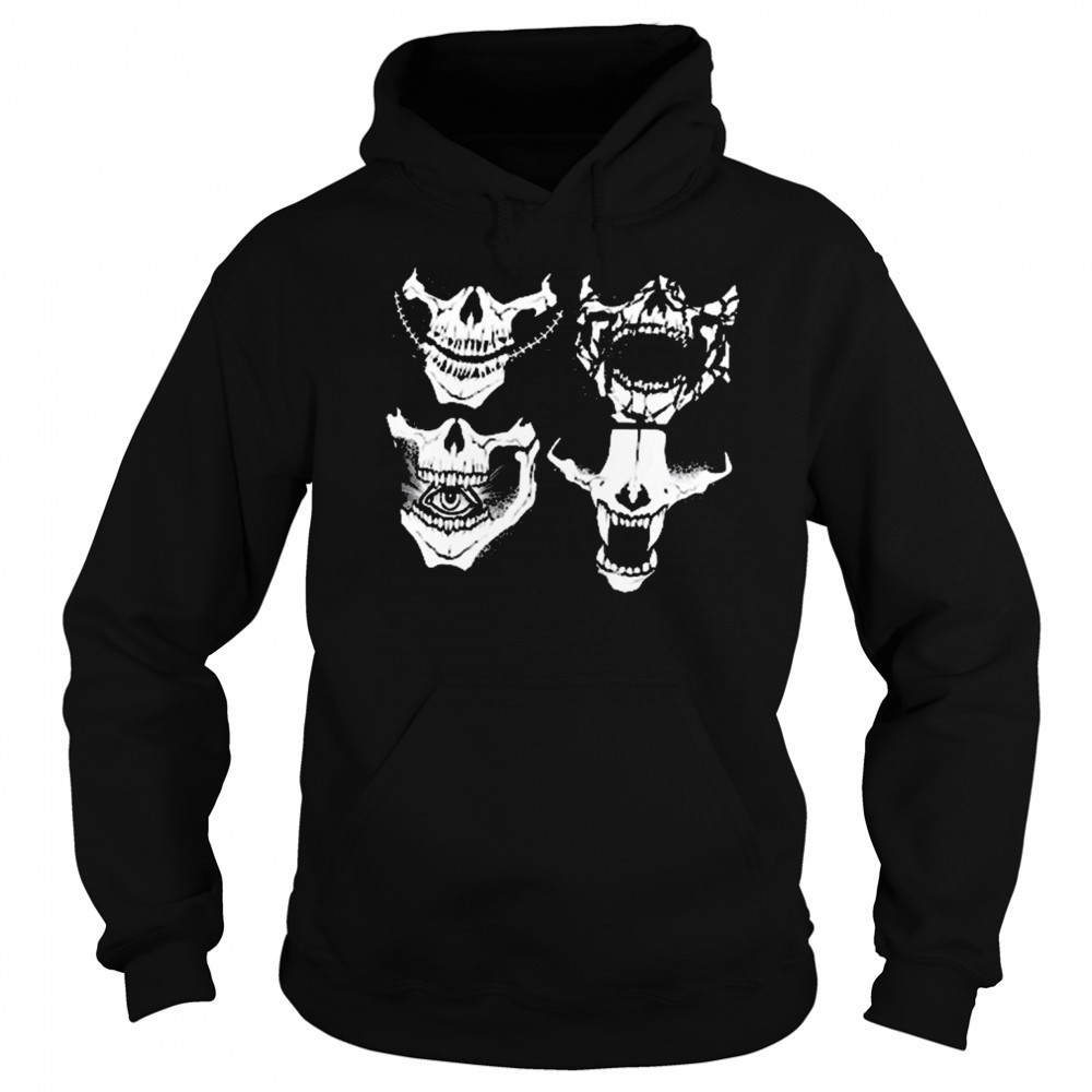 Darkstate Logo Skull Mask WWE 2025 t-shirt Hoodie