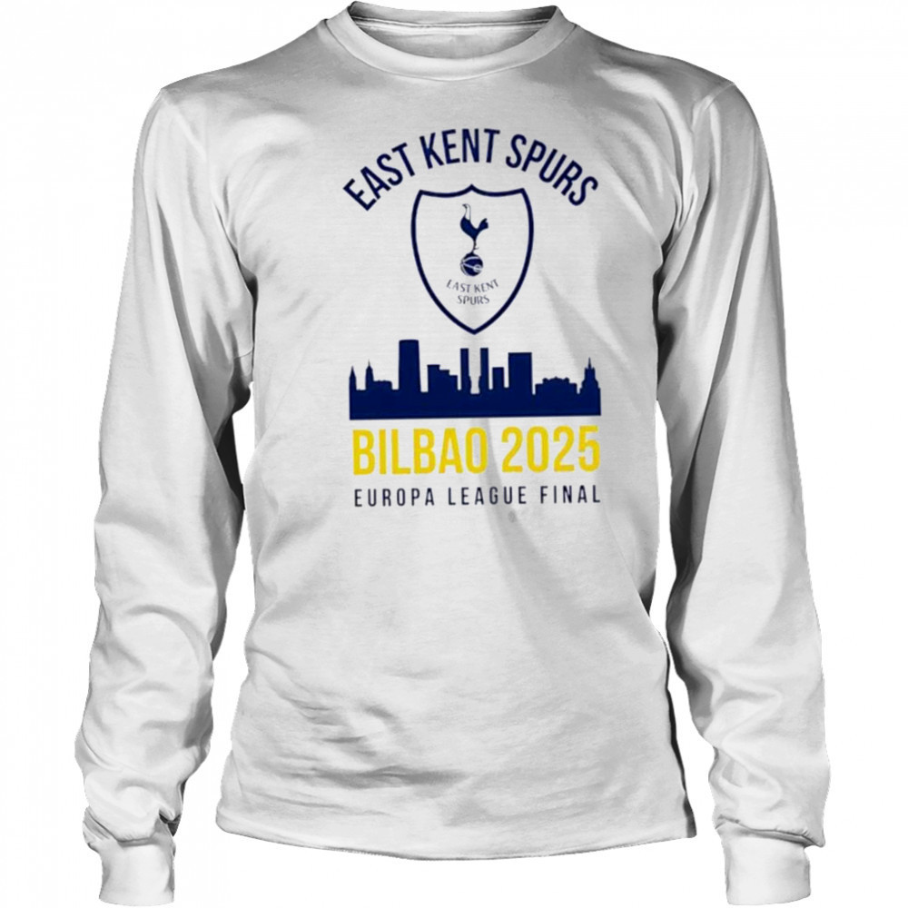 East Kent Spurs Bilbao 2025 Europa League Final shirt Long Sleeved