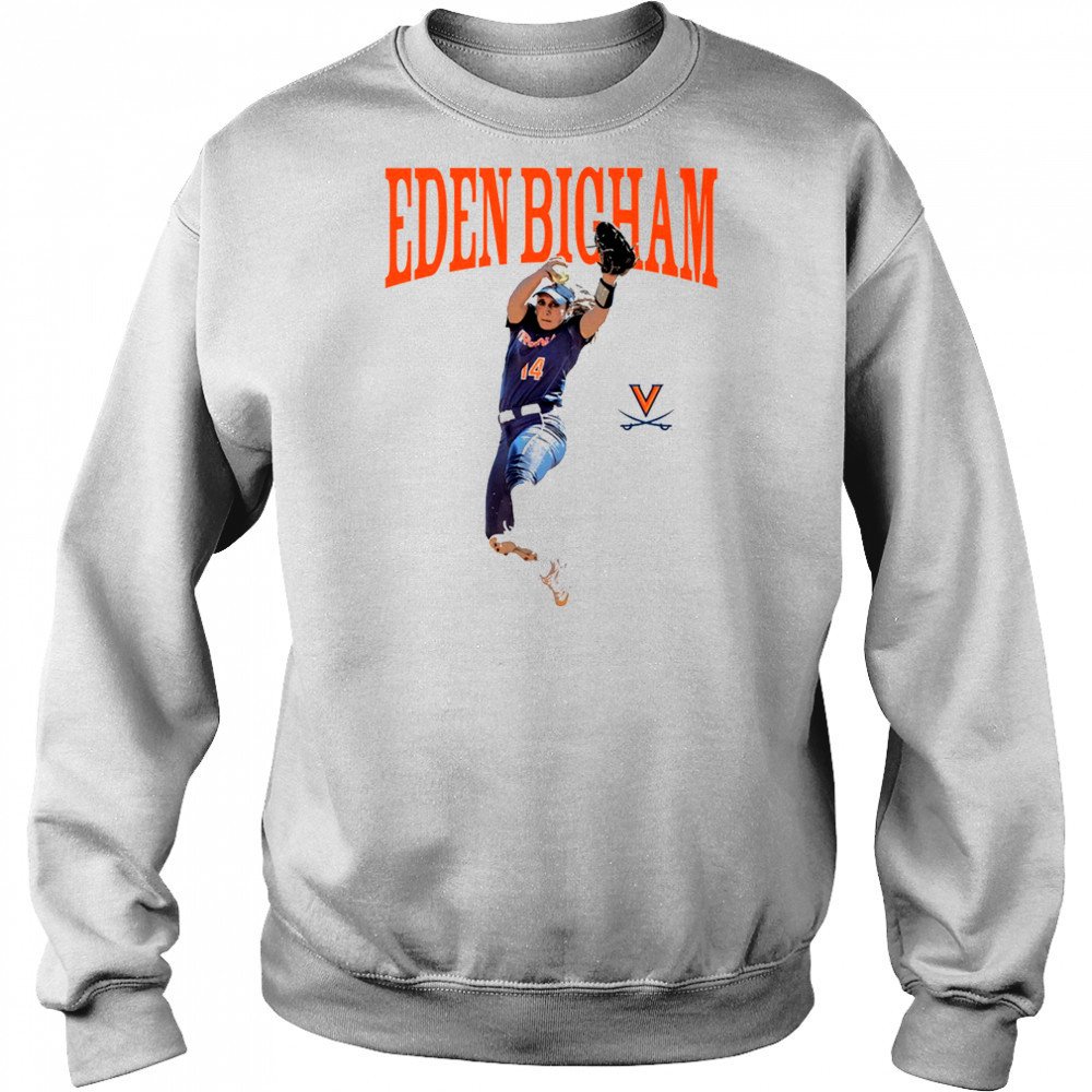 Eden Bigham Virginia Cavaliers Softball NCAA Division I Illustrated t-shirt Sweatshirt
