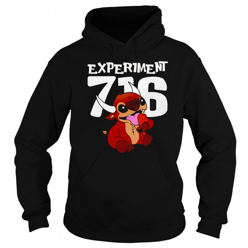 Experiment 716 Stitch Buffalo shirt Hoodie