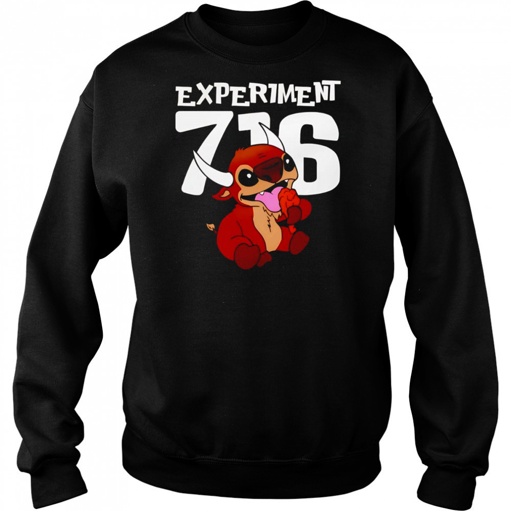 Experiment 716 Stitch Buffalo shirt Sweatshirt