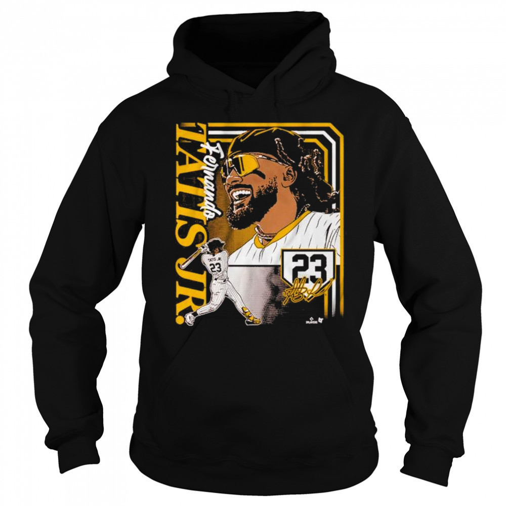 Fernando Tatis Jr Collage Frame MLB San Diego Padres Signature t-shirt Hoodie