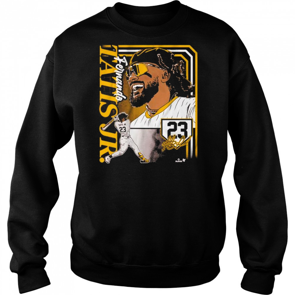 Fernando Tatis Jr Collage Frame MLB San Diego Padres Signature t-shirt Sweatshirt