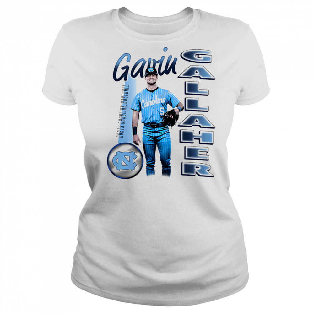Gavin Gallaher North Carolina baseball retro shirt Women's T-shirt