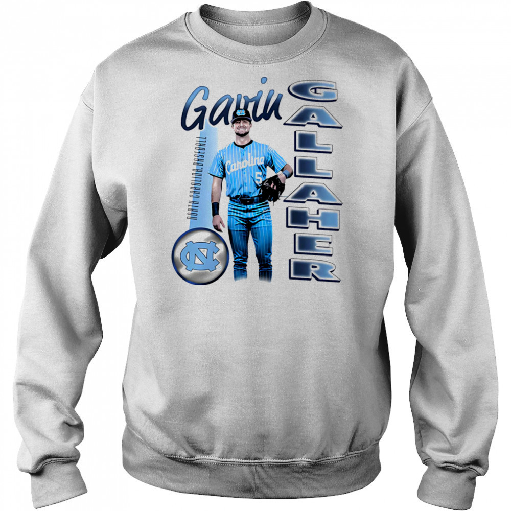 Gavin Gallaher North Carolina baseball retro shirt Sweatshirt