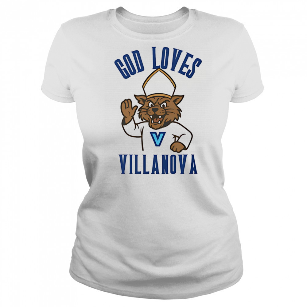 God loves Villanova shirt Women's T-shirt