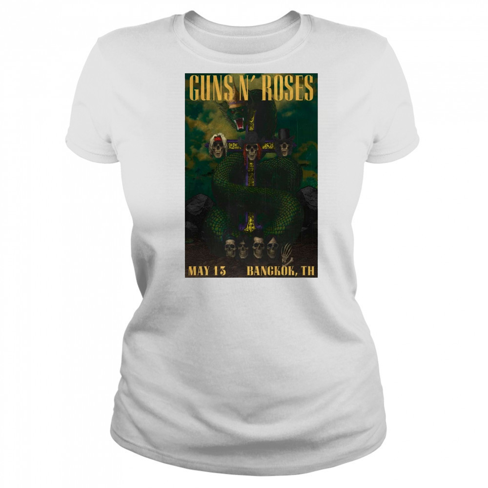 Guns N’ Roses Thunderdome Stadium Bangkok TH Tour May 13 2025 t-shirt Women's T-shirt