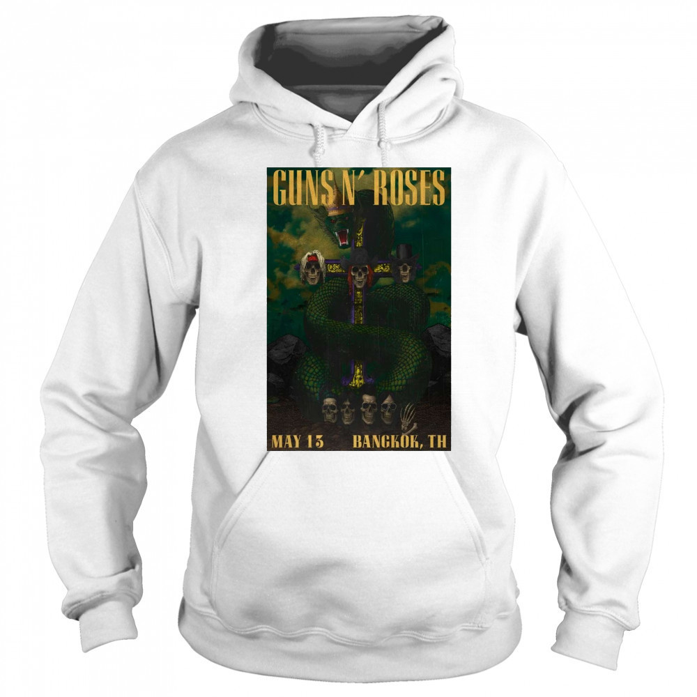 Guns N’ Roses Thunderdome Stadium Bangkok TH Tour May 13 2025 t-shirt Hoodie