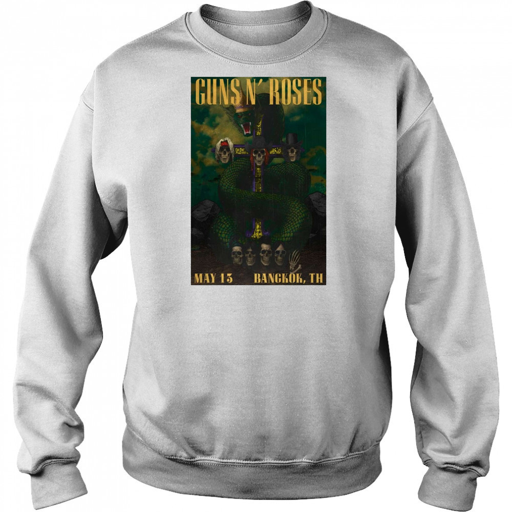 Guns N’ Roses Thunderdome Stadium Bangkok TH Tour May 13 2025 t-shirt Sweatshirt