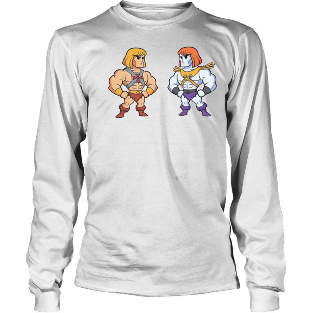 He Man and Faker The Imposter shirt Long Sleeved