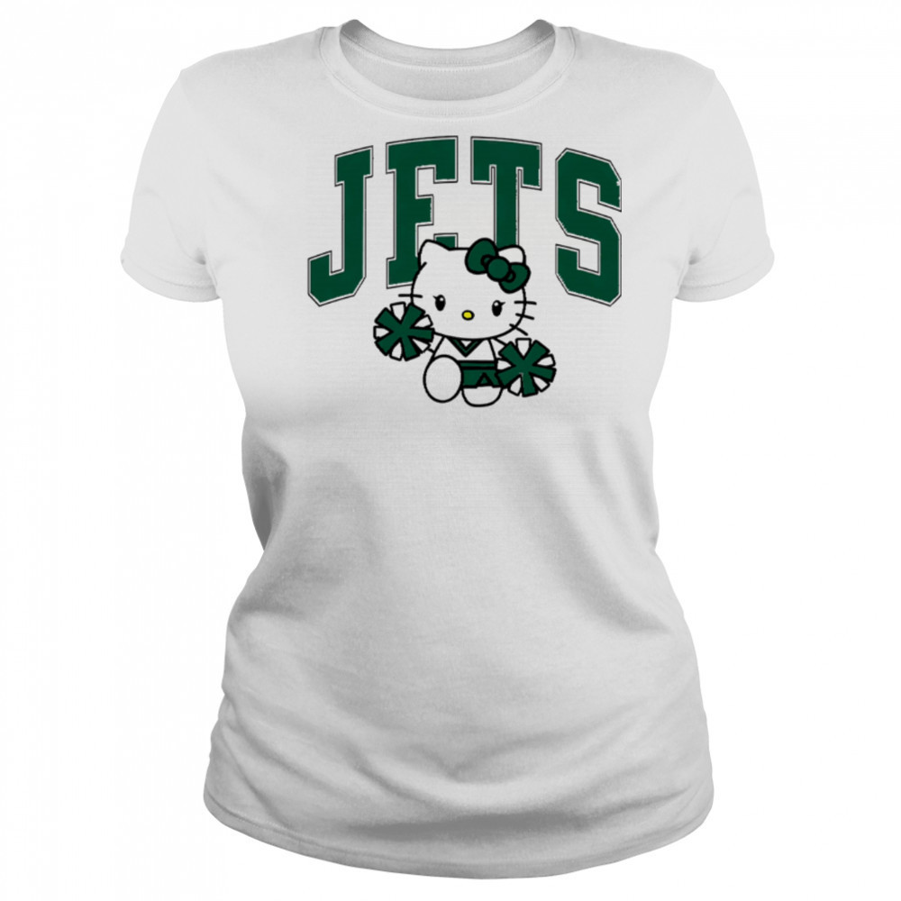 Hello Kitty Cheerleader New York Jets Football shirt Women's T-shirt