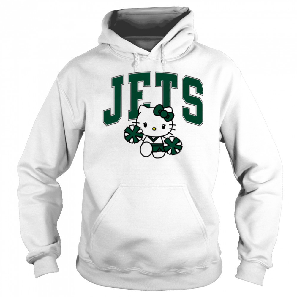Hello Kitty Cheerleader New York Jets Football shirt Hoodie