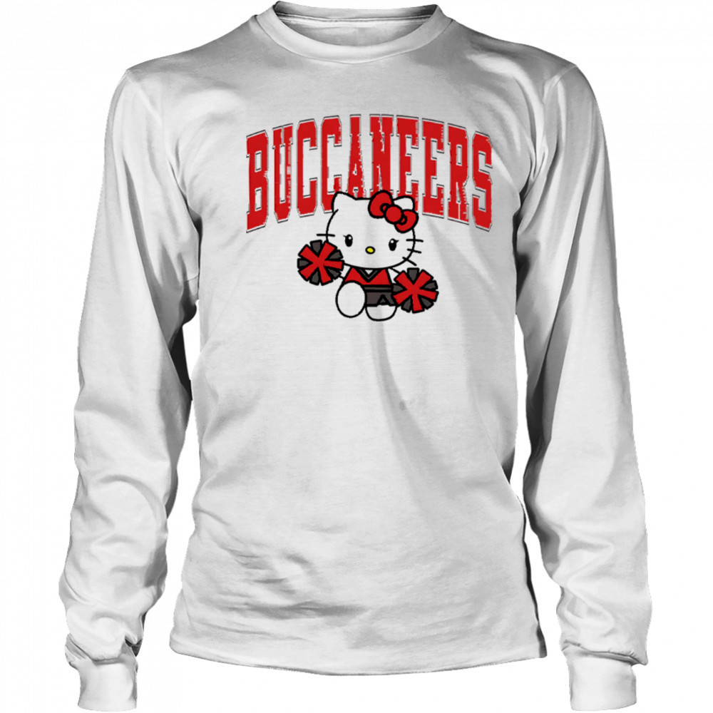 Hello Kitty Cheerleader Tampa Bay Buccaneers shirt Long Sleeved