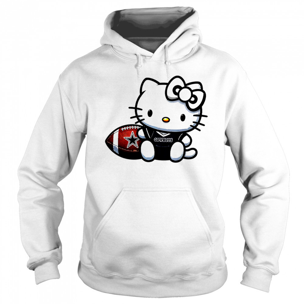 Hello Kitty Dallas Cowboys NFL shirt Hoodie