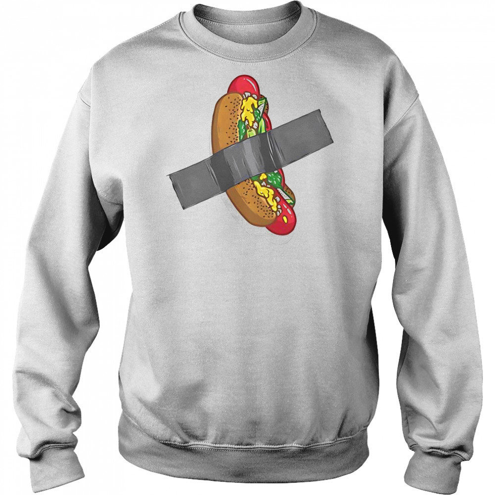 Hot dog Chicago Tape T-Shirt Sweatshirt